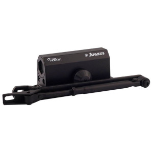 Доводчик Нора-М 410 Isparus 15-60 кг морозостойкий черный