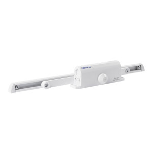 Доводчик Нора-М 430 Slider Isparus 40-100 кг белый