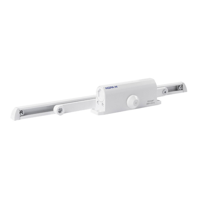 Доводчик Нора-М 430 Slider Isparus 40-100 кг белый