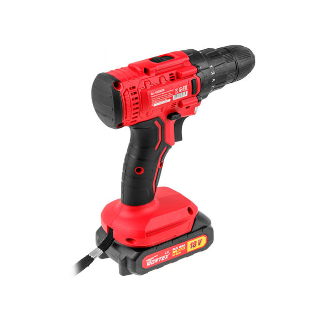 Дрель-шуруповерт Wortex LX BD 1820 Li 0329076