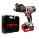 Дрель-шуруповерт ударный Crown CT21093HMX-4 BMC аккумуляторный