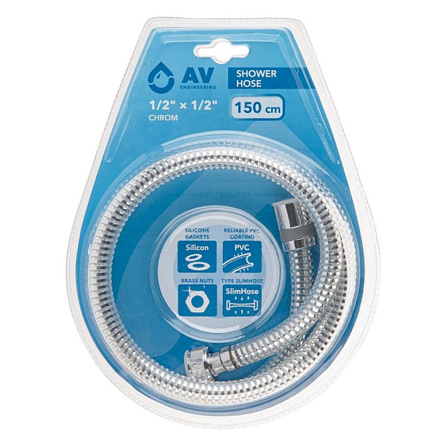 Шланг душевой AV Engineering AVSSS-117 PVC 1/2