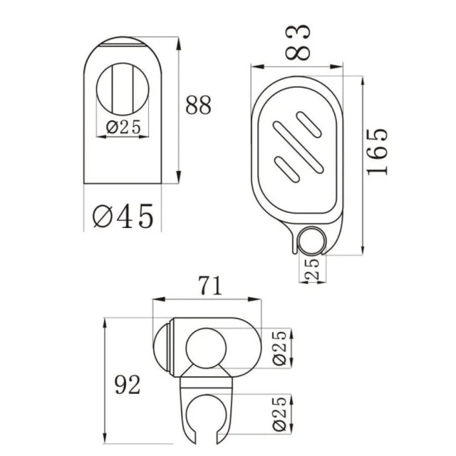 Душевая стойка AV Engineering AVSSS-029