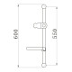 Душевая стойка AV Engineering AVSSS-030