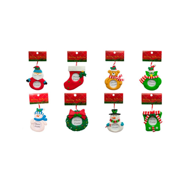 Украшение новогоднее на подвеске 001545 9.5 см