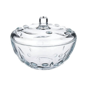 Сахарница Pasabahce Перла 97236 353449 с крышкой 140 мм