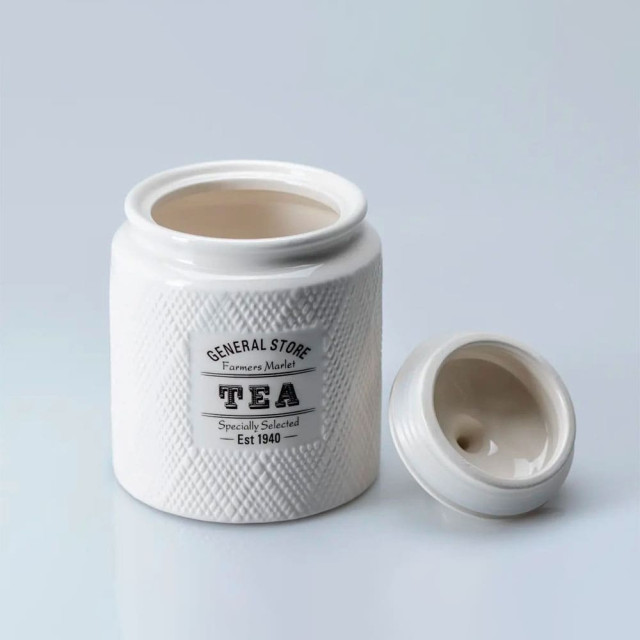 Банка для сыпучих продуктов Fresca Сезанн Tea QC23A519T код 277872 керамическая 780 мл