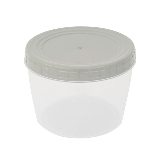 Банка Optimplast с завинчивающейся крышкой серый 0.75 л