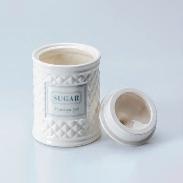 Банка для сыпучих продуктов Fresca Шамбли Sugar HC1910104-6.5S код 277926 керамическая 650 мл