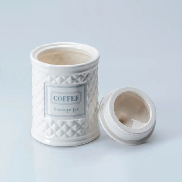 Банка для сыпучих продуктов Fresca Шамбли Coffee HC1910104-6.5C код 277902 керамическая 650 мл