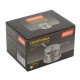 Сахарница Mallony Dolce 005489 с крышкой и ложечкой стеклянная 250 мл