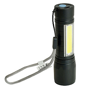 Фонарь ручной Feron TH2408 51118 светодиодный аккумуляторный USB ZOOM