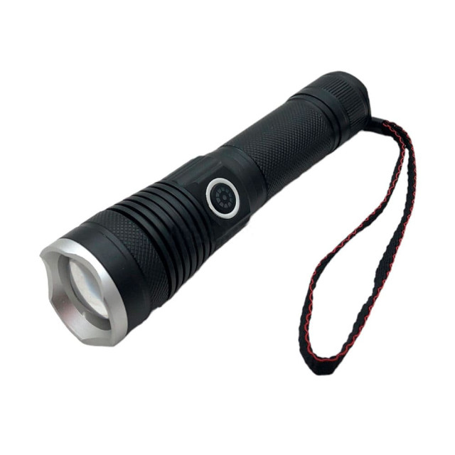 Фонарь ручной YM-A92-TG режим свечения Zoom аккумулятор 1*18650 зарядка от TYPE-C в комплекте