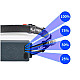 Фонарь налобный PLD PLD-T12-GD 3*AA датчик движения