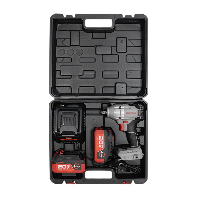 Гайковерт аккумуляторный Crown CT22043XS-4 BMC