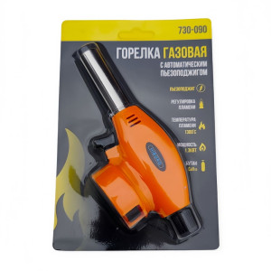 Горелка газовая Hiborg Y-730-090 с пьезоподжигом и керамическим соплом