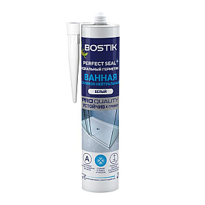Герметик Bostik Perfect Seal Нейтральный Ванная силиконовый белый 280 мл