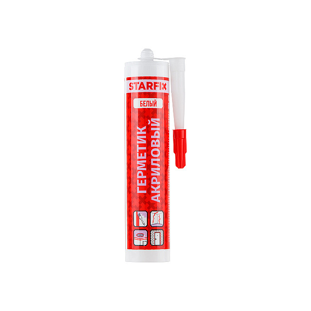 Герметик акриловый Starfix SM-63059-1 белый 300 мл