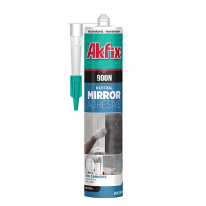 Герметик силиконовый Akfix 900N для зеркал прозрачный 280 мл