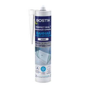 Герметик Bostik Perfect Seal Нейтральный Ванная силиконовый белый 280 мл
