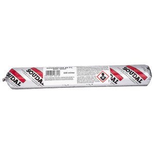 Клей-герметик Soudal Soudaflex 40FC полиуретановый черный 600 мл