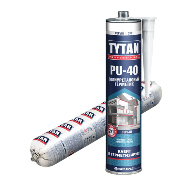 Герметик полиуретановый Tytan Professional PU 40 RAL 9016 белый 310 мл