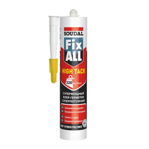 Клей-герметик Soudal Fix AII High Tack гибридный белый 290 мл