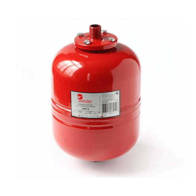 Бак мембранный Wester WRV8 для отопления