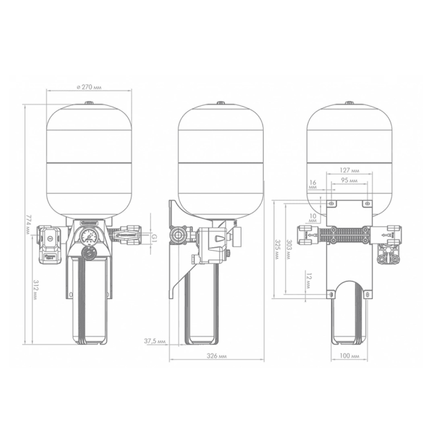 Комплект автоматики ДЖИЛЕКС Краб-Т 24
