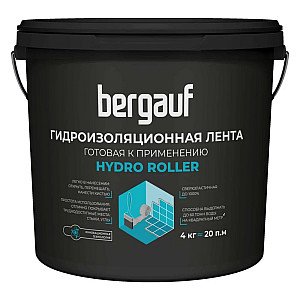 Лента гидроизоляционная Bergauf Hydro roller готовая к применению 4 кг