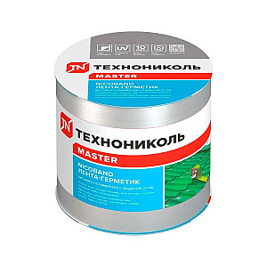 Лента гидроизоляционная ТехноНиколь Nicoband самоклеящаяся 10 см серебристая 3 м