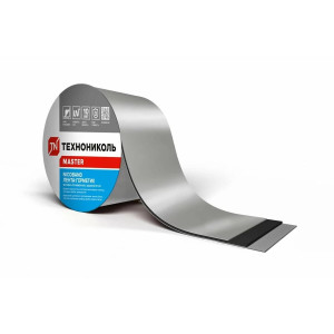 Лента герметизирующая ТехноНиколь Nicoband самоклеящаяся 10 см серебристая 10 м
