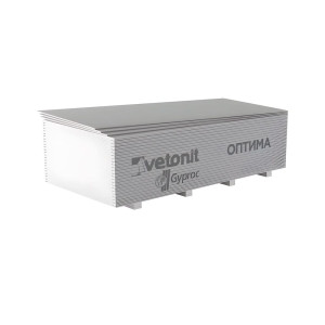 Гипсокартон Vetonit Optima стеновой обычный 12.5*1200*3000 мм