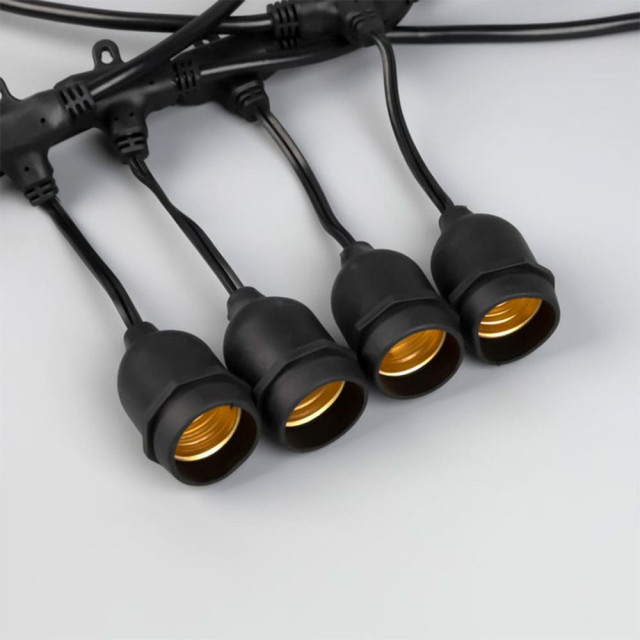 Гирлянда Luazon Lighting Белт Лайт Ретро Spec темная нить 10 м