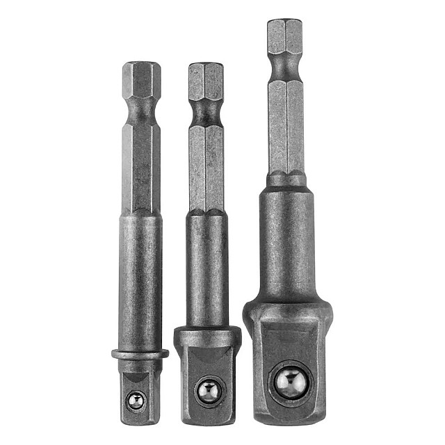 Адаптер для торцевых головок Vertextools АД-65-14-12-38 65 мм 3 шт