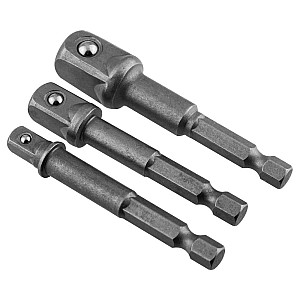 Адаптер для торцевых головок Vertextools АД-65-14-12-38 65 мм 3 шт