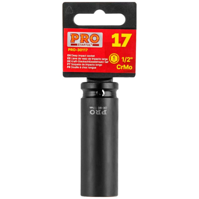 Головка торцевая Pro Startul PRO-30117 ударная глубокая шестигранная 1/2