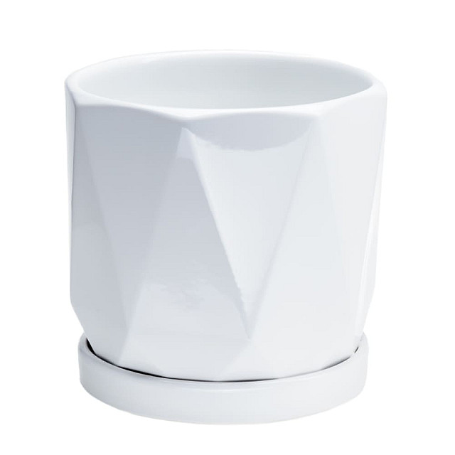 Горшок для цветов Home Line TX70040A-1 керамический 20.7*19.5 см