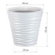 Кашпо Idea Дюна М3403 белый 50 л