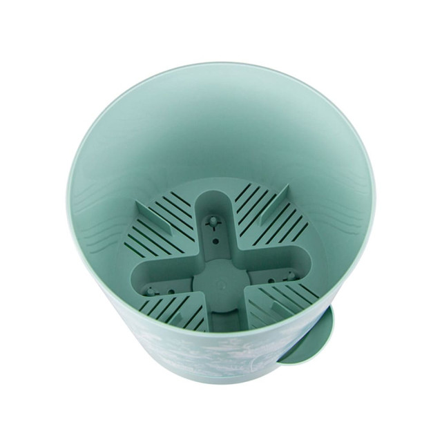 Кашпо Idea Ника Деко М 3077 150 мм с прикорневым поливом маки 1.6 л