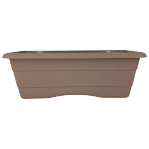 Ящик балконный Гарденпласт №1 капучино 400*140 мм