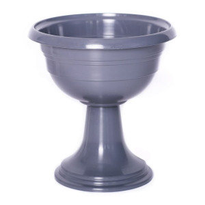 Горшок пластмассовый Гарденпласт Тюльпан графит 300*335 6 л