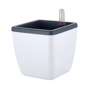 Горшок с автополивом InGreen Munchen Белоснежный жасмин квадратный с внутренней вставкой 1.5 л