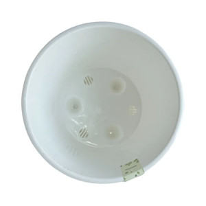 Горшок VipSet  AMR-4,4-01 Росси с дренажной системой белый 4.4 л