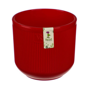 Горшок VipSet  AMR-3.1-10 Росси с дренажной системой красный 3.1 л