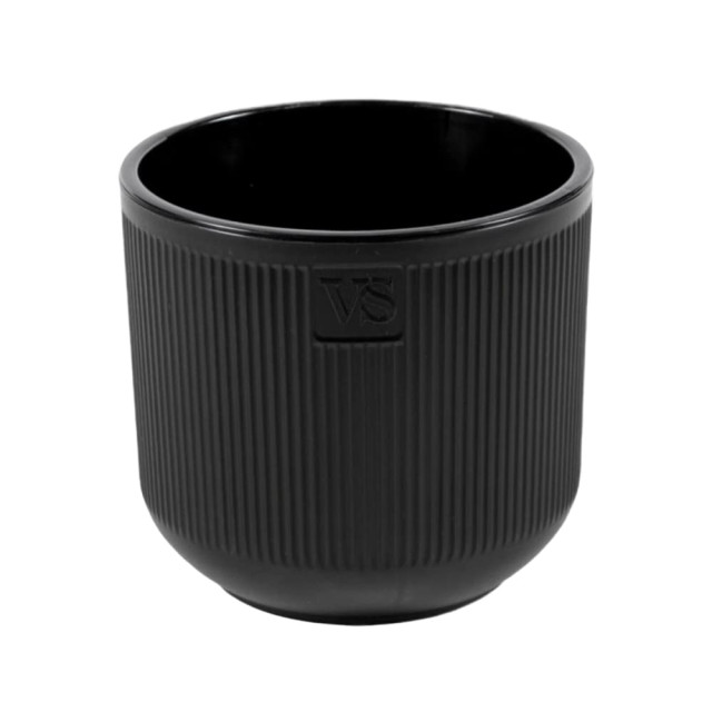 Горшок VipSet  AMR-1,9-11 Росси с дренажной системой черный 1.9 л