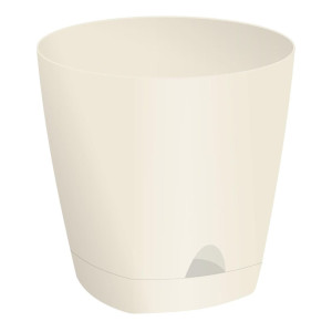 Горшок для цветов InGreen Amsterdam ING6199СЛ сливочный с прикорневым поливом 1.35 л