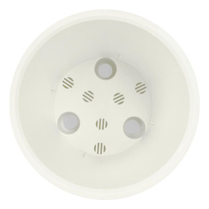 Горшок для цветов InGreen Sand IG640210048 белый с дренажной вставкой 5.8 л