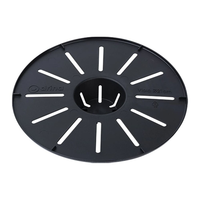 Кашпо Drina Viola 10593 с поддоном 21 см