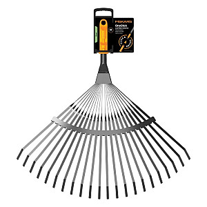 Грабли веерные Fiskars OneClick 1080675 металлические для листьев